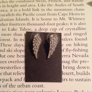 Cute Angel Wing Earrings From Tilly’s